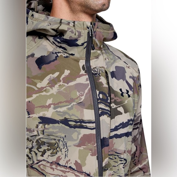 NWT Mens Under Armour RidgeReaper Barren ColdGear Reactor Base Hybrid Jacket 3XL - Picture 6 of 14